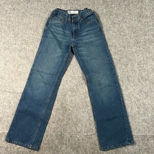 Levi's 505 Youth Boy's Jeans Size 12 Regular Blue Medium Wash Straight Leg Pants